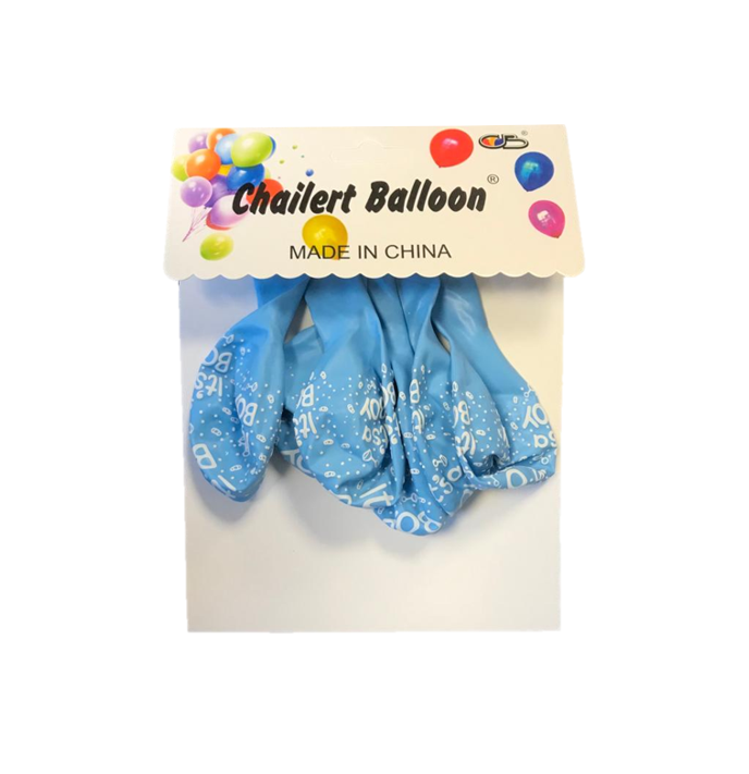 Balloons Baby Shower It's a Boy / Girl - Blue / Pink Pack of 6 Assorted Designs 7423 (Large Letter Rate)