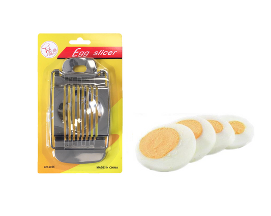 Metal Egg Slicer 14 x 8 cm 7555 (Parcel Rate)