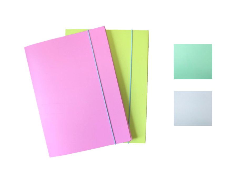 Paper File Folder Holder A4 Size Assorted Colours 7735 (Parcel Rate)