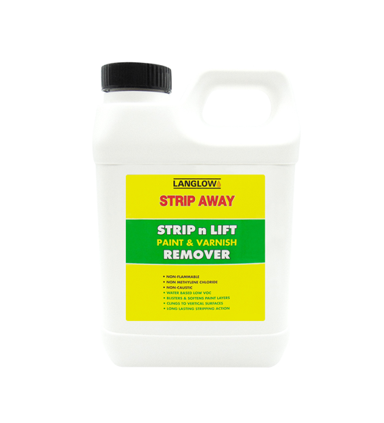 Langlow Strip Away n Lift Paint and Varnish Remover Stripper 500ml 80-54 (Parcel Rate)