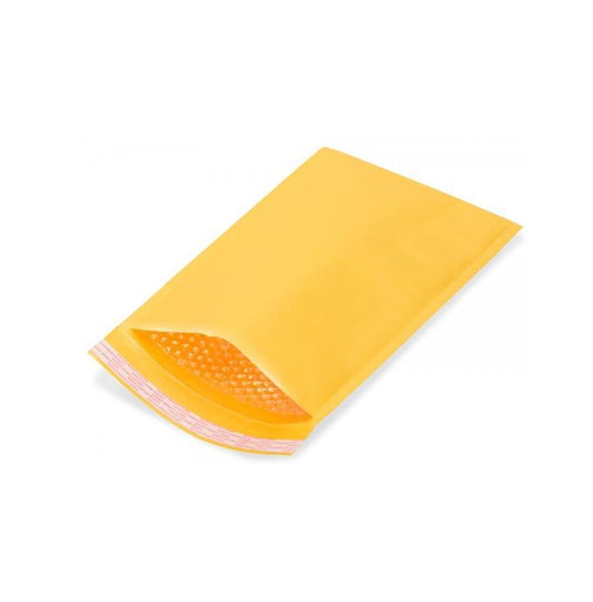 Bubble Mail Yellow Envelopes Secure Postage 160mm x 100mm Size A  8 Pack B664BL A  (Parcel Rate)