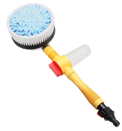 Turbo Shine Car Washing Water Powered Spin Cleaner Round Brush 100 cm BD705 / 7145 (Parcel Rate)