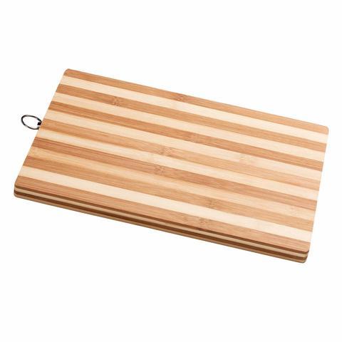 Bamboo Wood Chopping Board Kitchen Dicing Slicing 28 x 30 cm 0300 (Parcel Rate)