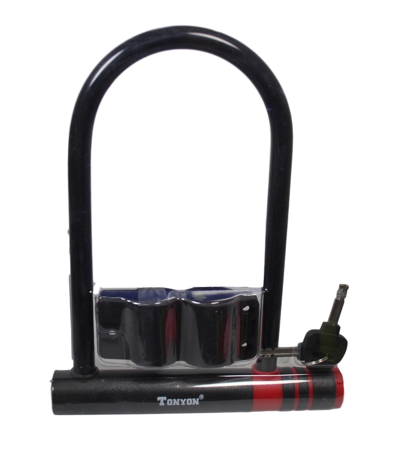 Multifunction Bike Lock Heavy Duty Multipurpose Use Black Bike Lock 195mm x 245mm 5514 (Parcel Rate)