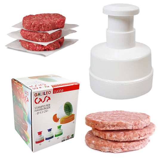 Hamburger Beef Burger Quarter Pounder Maker 9.5cm Mould Press 4947 (Parcel Rate)