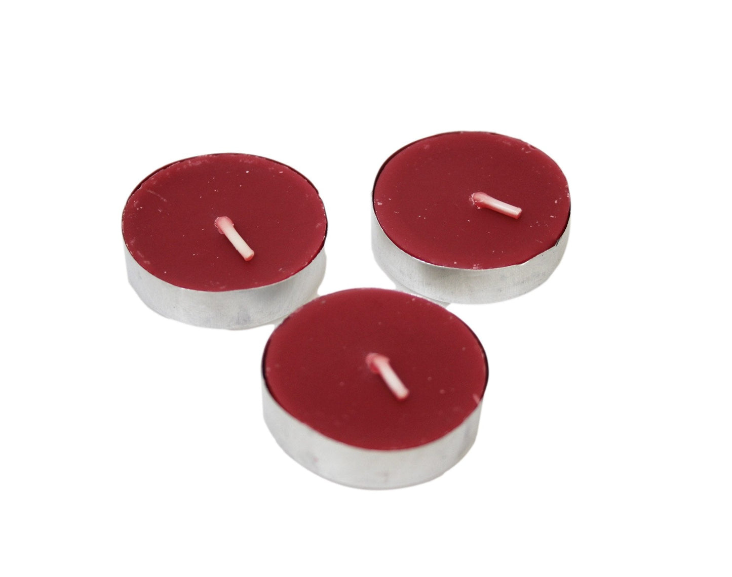 Beautifully Scented Opella Apple and Cinnamon 12 Tealight Candles 3.5 Hour Burn Time CD001A (Parcel Rate)