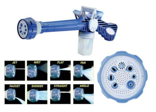 Multi Function Car Wash Ez Jet Water Cannon 8 In 1 Turbo Garden Water Spray Gun Spray 5467 (Parcel Rate)