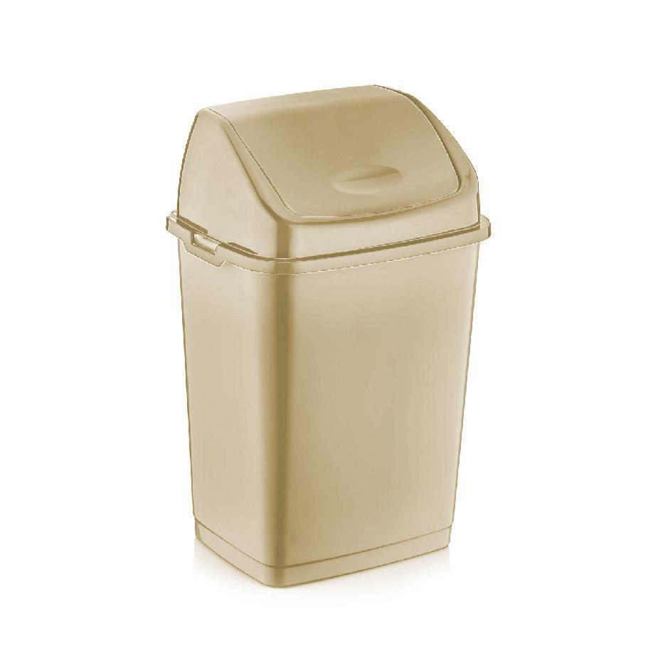 Kitchen Plastic Fantasy Swig Bin 50 Litre Assorted Colours 9705 (Big Parcel Rate)