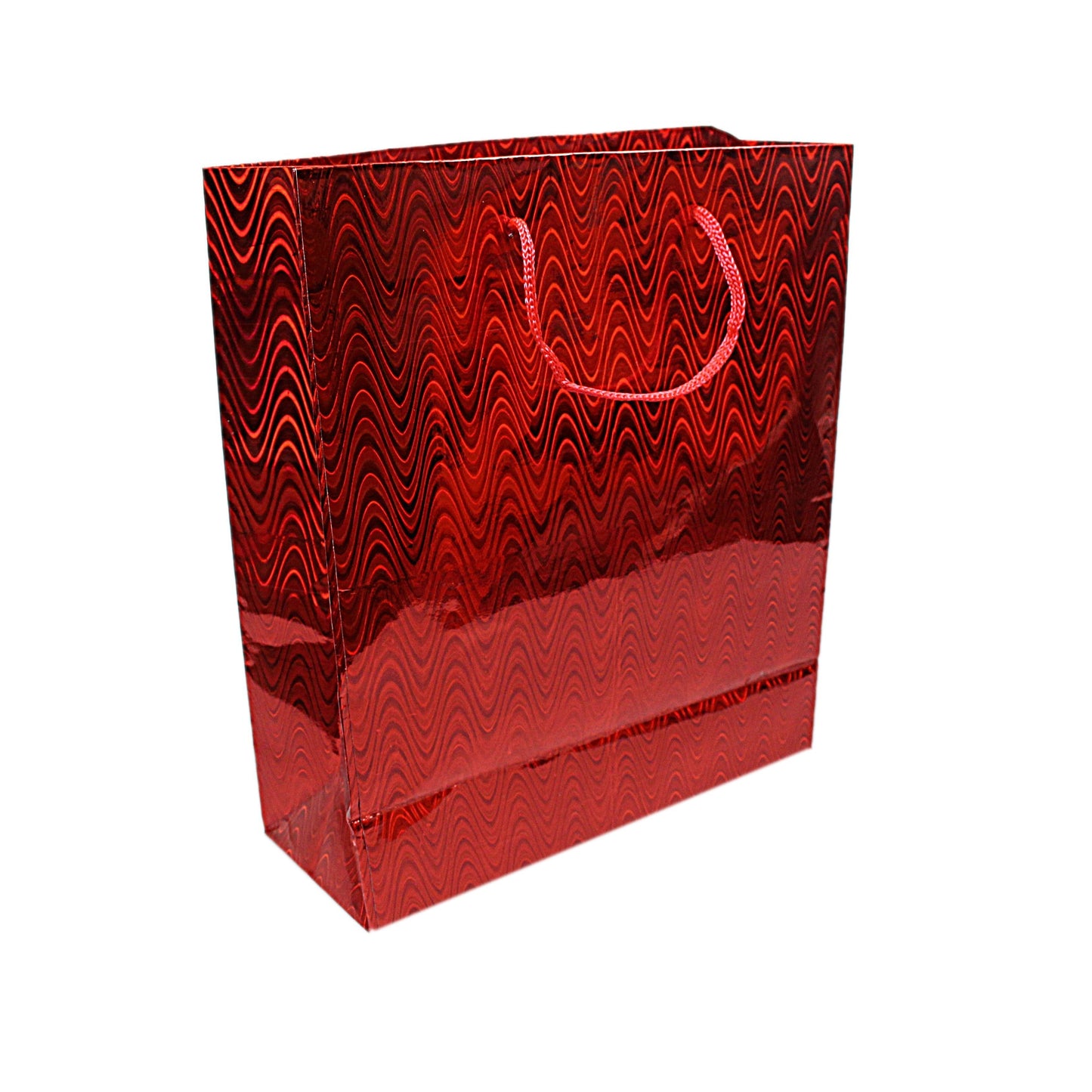 Assorted Colour Holographic Party Birthday Gift Bags 21.5 x 18 x 7.50 cm 0812 A  (Parcel Rate)