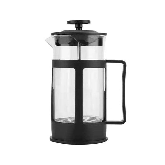 Glass Cafetiere French Coffee Press with Stainless Steel Filter 600ml 6403 (Parcel Rate)