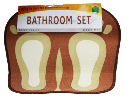 Non Slip Bathroom Doormat Home 5424 (Parcel Rate)