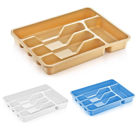 Plastic Cutlery Tray Assorted Colours 60139 (Parcel Rate)