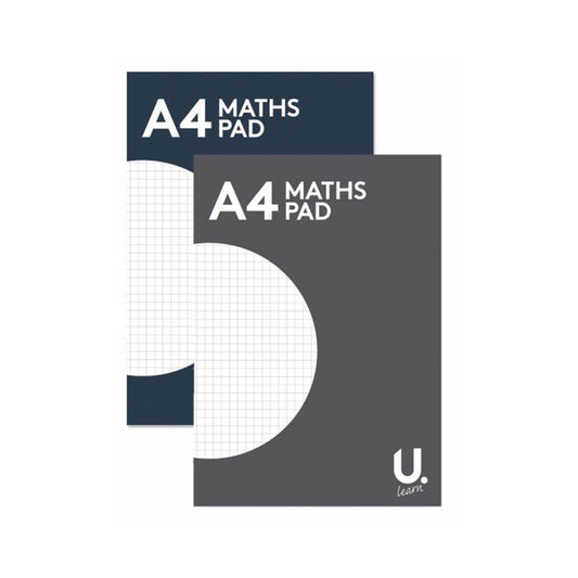 A4 Maths Pad Notepad Exercise Book Square Graph For Students  P1028 (Parcel Rate)