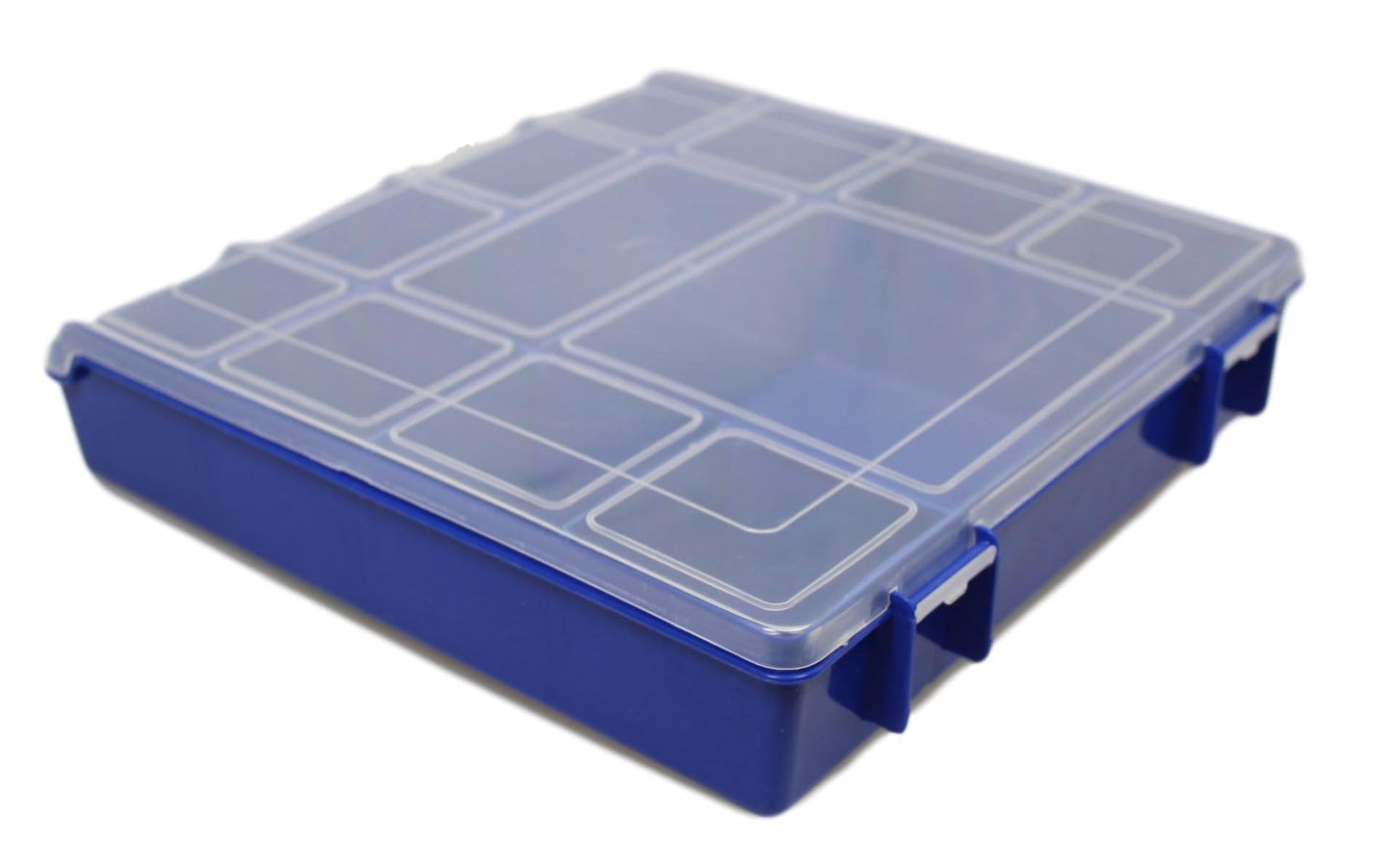 Medicine Storage Container Box Assorted Slot Sizes Available in 3 Colours 20cm x 20cm 5417 (Parcel Rate)