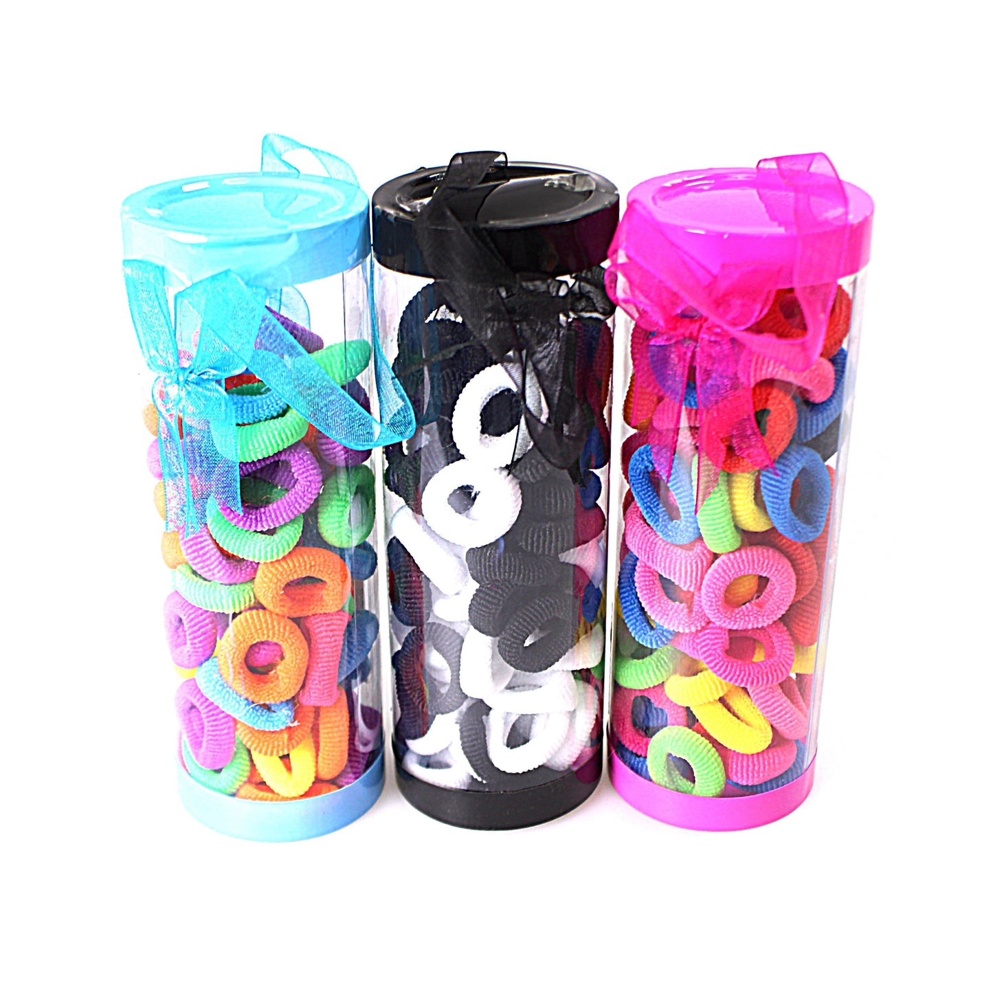 Mini Hair Tie Bobbles Assorted Colours 2325 (Parcel Rate)