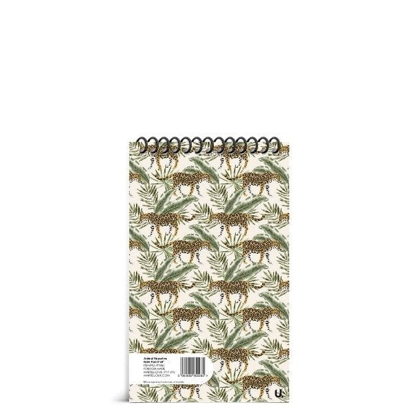 Animal Reporters Note Pad 5"x8" School Assorted Designs P1065 A (Parcel Rate)