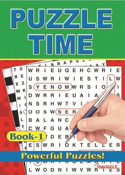 Childrens Fun Puzzle Time Book Homeschool Golden Time Puzzle Play Book 152 Pages A4 P2100 (Parcel Rate)