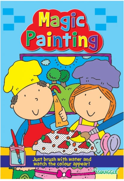 Children's Craft Magic Painting Book 1 & 2 A4 Size P2165 A (Large Letter Rate)