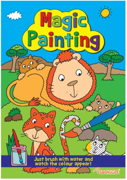 Children's Craft Magic Painting Book 1 & 2 A4 Size P2165 A (Large Letter Rate)