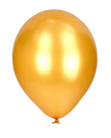 Red & Gold Metallic Balloons Party Birthday 10pk P2716 (Large Letter Rate)