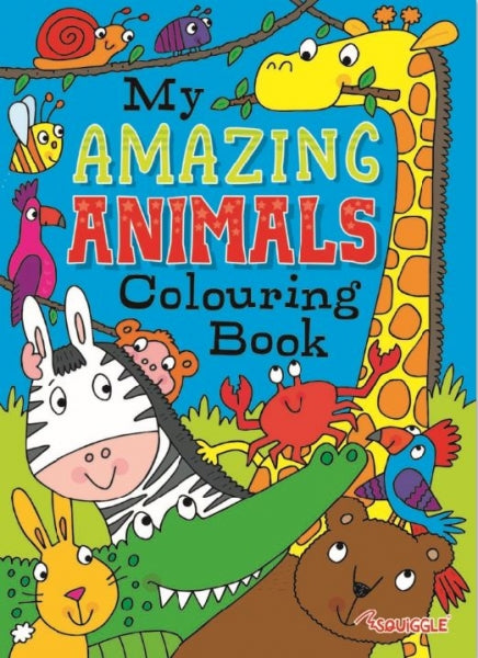 Amazing Animals & Pets Colouring Books Random Sent P2803 (Parcel Rate)