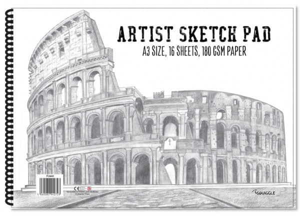 A3 Artist Sketch Book Art Crafts P2840 (Parcel Rate)