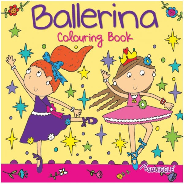 Girls Colouring Book 21 x 21 cm Assorted Designs P2851 (Parcel Rate)