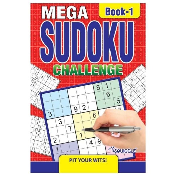 A5 Sudoku Challenge Book P2861 A (Large Letter Rate)