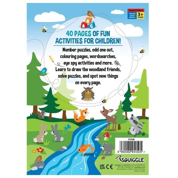 My Woodland Friends All-In-One Activity Book P2928 (Parcel Rate)p