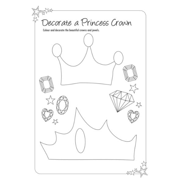 My Pretty Princess & Ballerina All-In-One Activity Book P2929 (Parcel Rate)