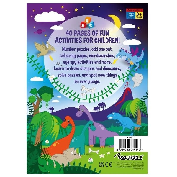 My Wild Dragon & Dinosaur All-In-One Activity Book P2930 (Parcel Rate)