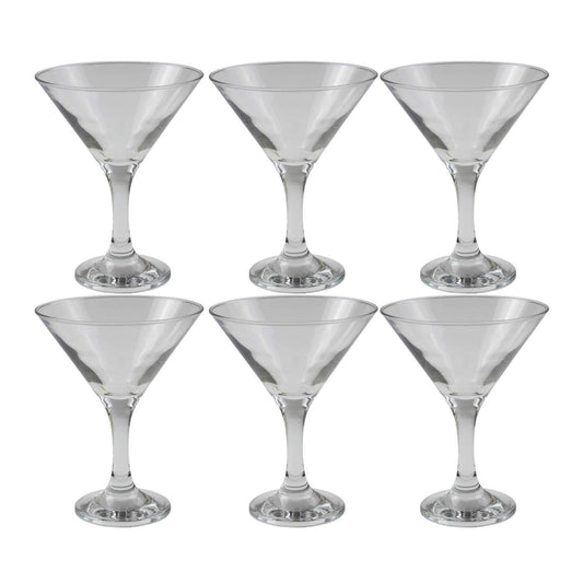 PB 6 Piece Bistro Martini Glass 190ml 44410 (Parcel Rate)