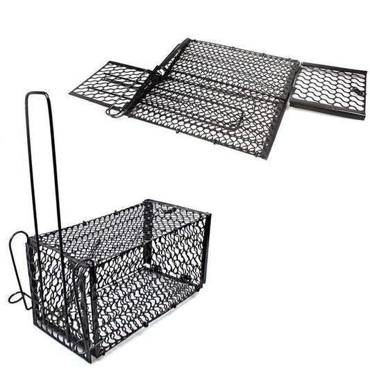 Rat Mesh Cage Black Adjustable Flat To Box 13 Cm x  23 Cm  5076 (Parcel Rate)