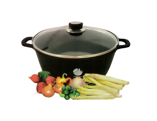 Non Stick Diecast Casserole Pot 26cm ST81851 (Parcel Rate)