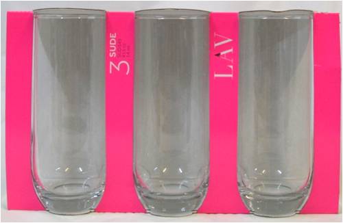 6 Pcs Tumblers Set 315cc Kitchen Home SID15F (Parcel Rate)