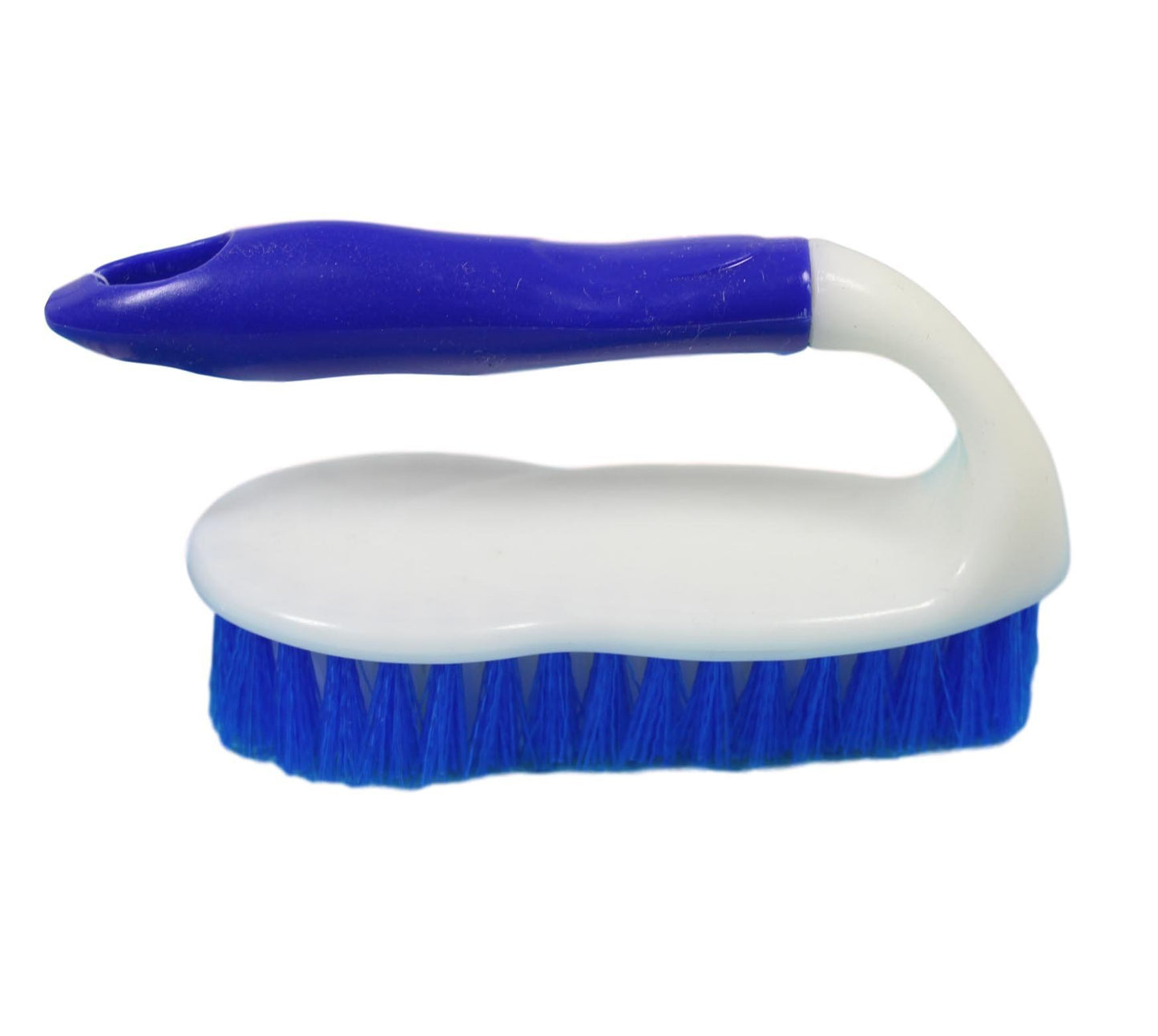 Kitchen Cleaning Scrubbing Brush with Handle 15 cm Assorted Colours 5493 (Parcel Rate)