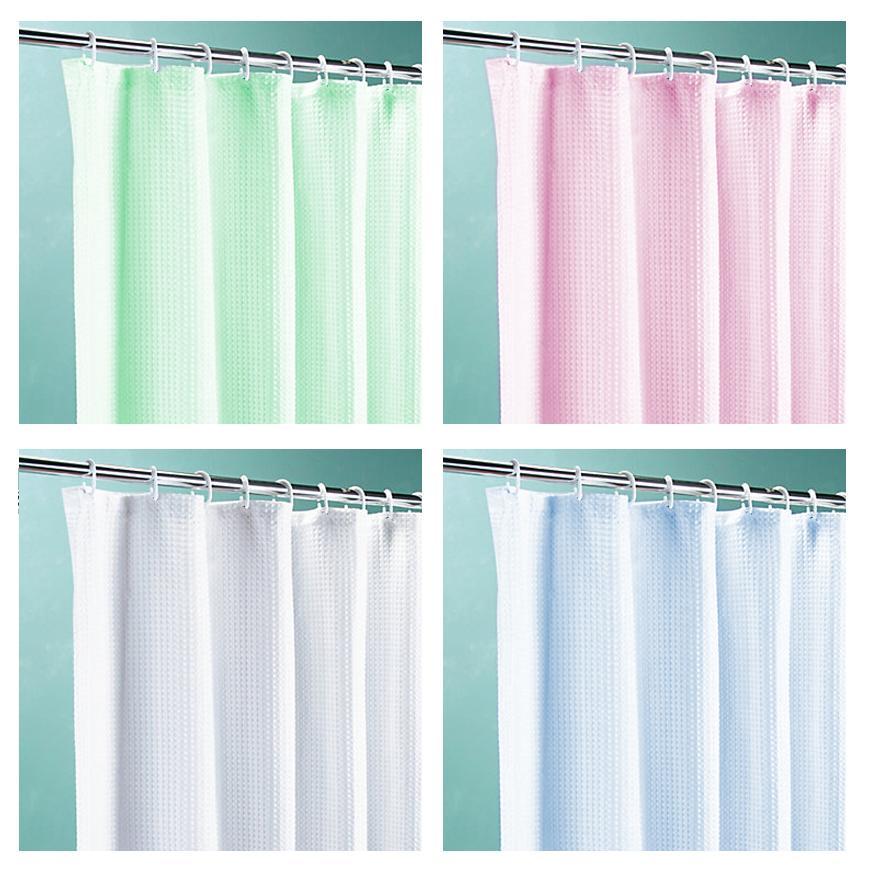 PEVA Shower Curtain 180 x 180 cm Assorted Colours 4892 (Parcel Rate)