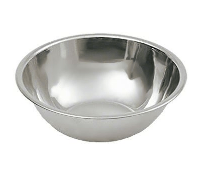 Small Stainless Steel Catering Washing Mixing Bowl 18 cm 0859 (Parcel Rate)