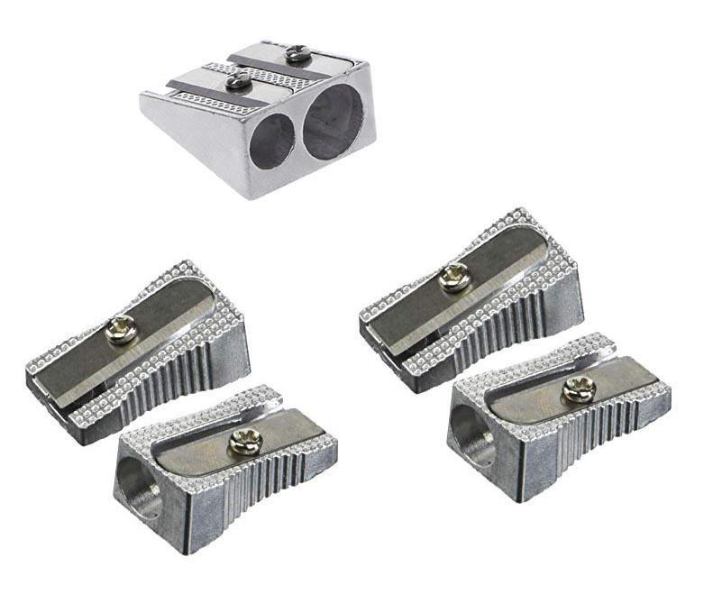 Metal Pencil Sharpeners Set of 5 5645 (Large Letter Rate)