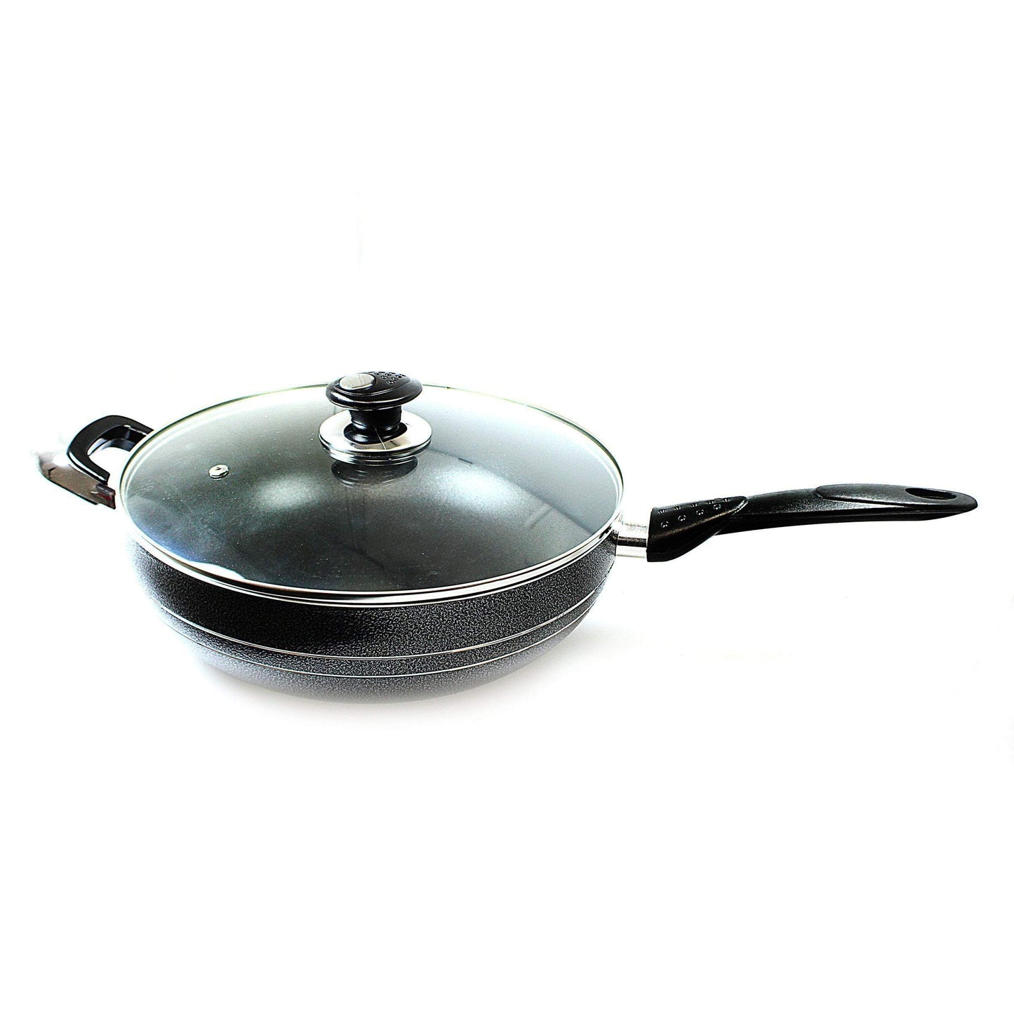 UNA Non Stick Wok 32cm Long Handle Home Kitchen 0212/2788/2796 (Parcel Rate)