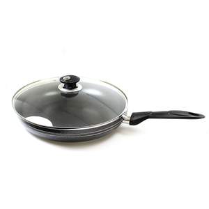 Una Non stick Frying Pan with Lid 22 cm 9449 A (Parcel Rate)