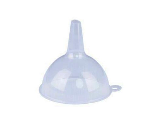 No 1 Plastic Funnel 10 x 10 cm Assorted Colours ZP242 (Parcel Rate)