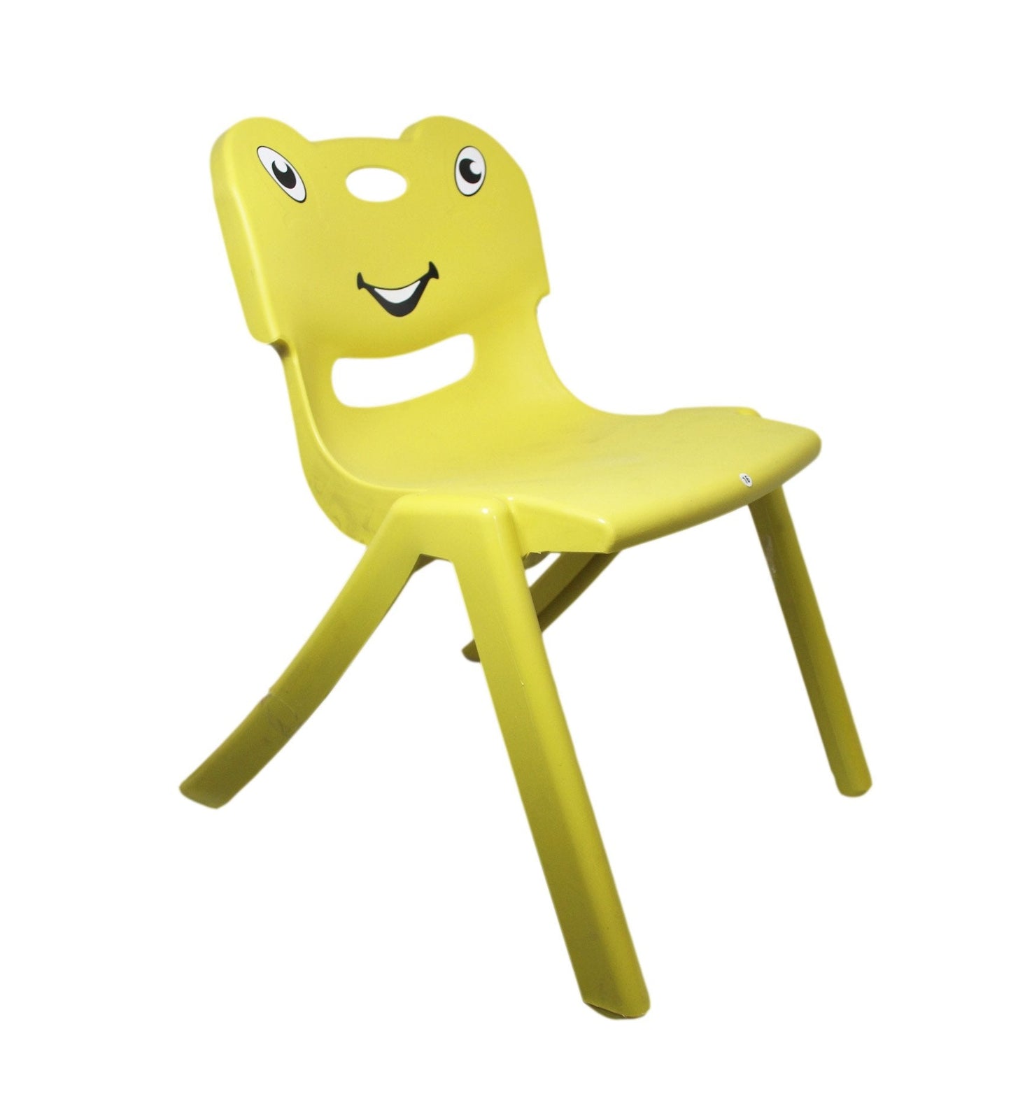 Gizem Children's Plastic Chair 50 x 26 cm Frog Animal Design Assorted Colours CT031 A (Big Parcel Rate)