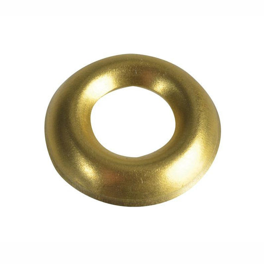 nr.10 cup washers brassed 3837 (Large Letter Rate)