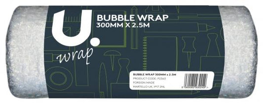 Bubble Wrap 300mm x 2.5m P2363 A (Parcel Rate)