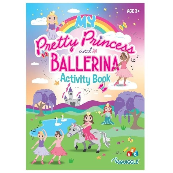 My Pretty Princess & Ballerina All-In-One Activity Book P2929 (Parcel Rate)