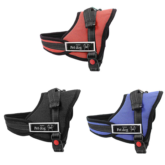 Pet Dog Adjustable Harness Size Large Assorted Colours 3035L (Parcel Rate)