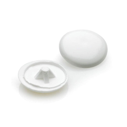 Pozi Caps White Pack of 50 1239 (Large Letter Rate)