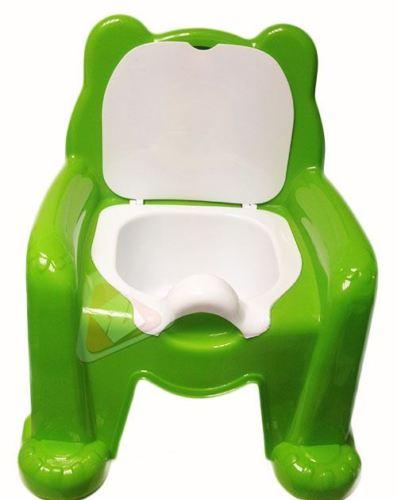 Plastic Children's Baby & Toddler Plastic Potty Training Chair 35 x 28 cm Green H1599 A (Big Parcel Rate)