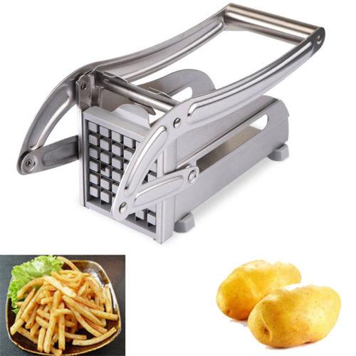 Steel Potato Fries Chipper Slicer 20 x 10 cm 5373 (Parcel Rate)